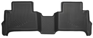Chevrolet Colorado Floor Mats - Rear - Husky Liners - WeatherBeater - Black - `15-`27 Chevrolet Colorado Floor Mats - Rear - Husky Liners - WeatherBeater - Black - `15-`27